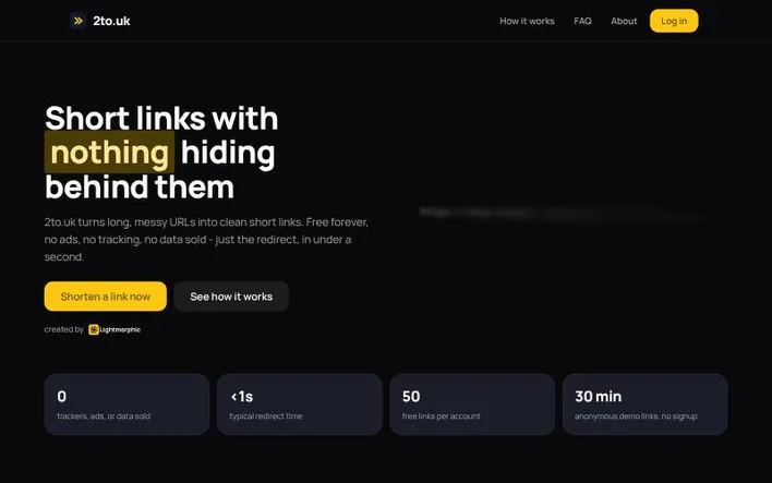 2to link shortener