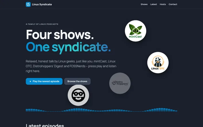 The Linux Syndicate website